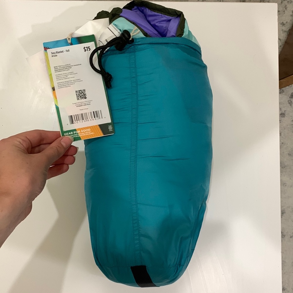NWT Cotopaxi Teca Blanket Full Aruba